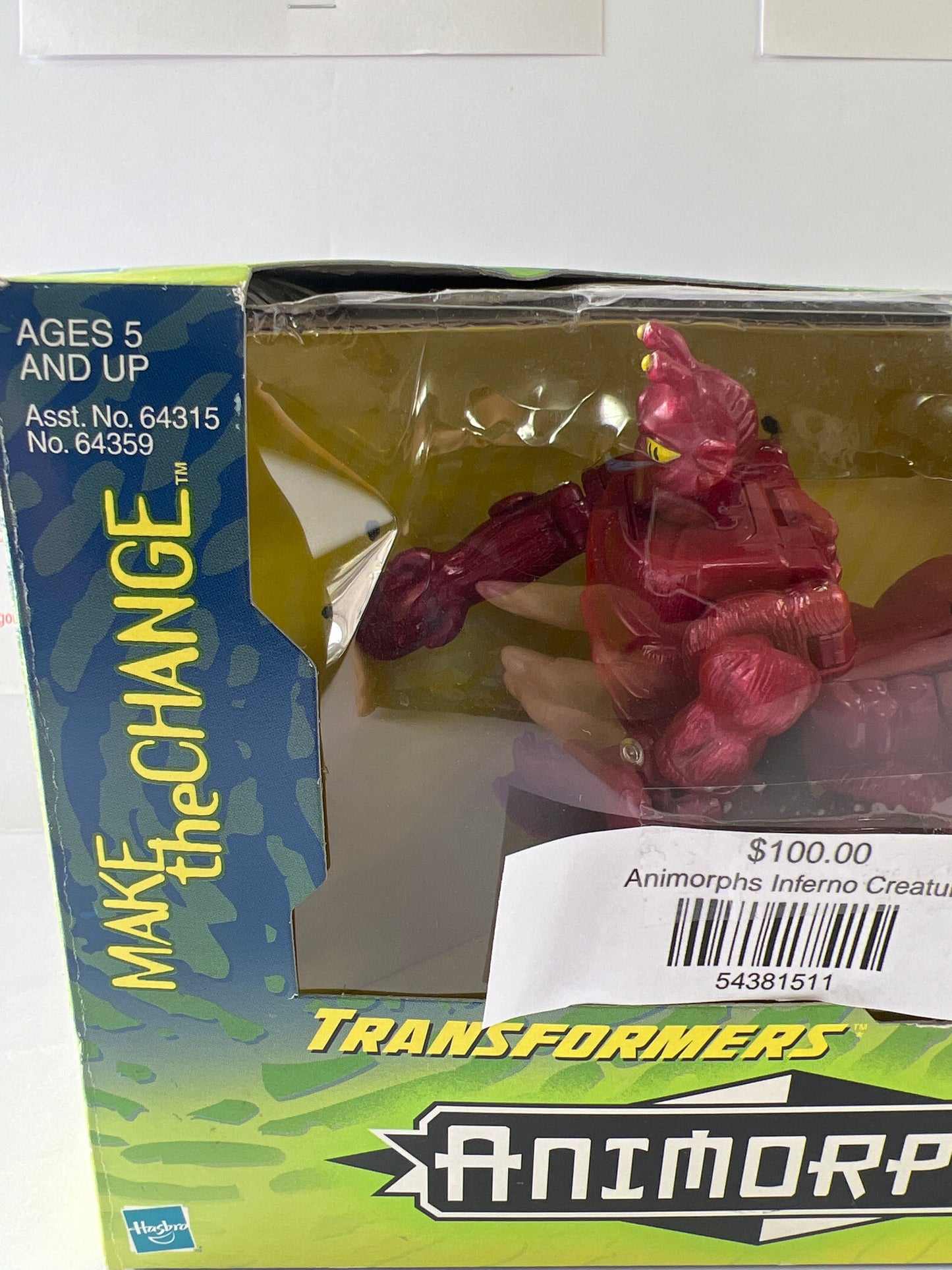 Transformers Animorphs Inferno Creature!