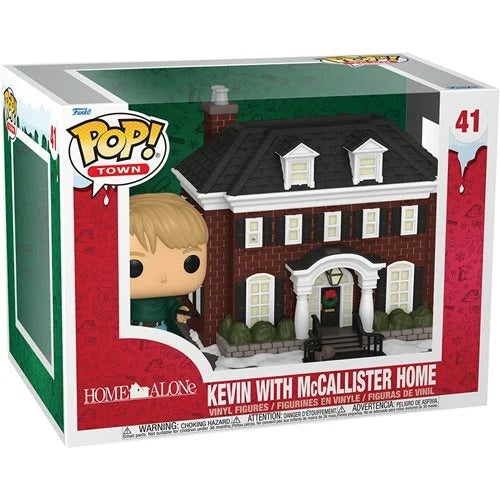 Funko Pop! Town 41 - Home Alone Kevin with McCallister Home Vinyl Figure