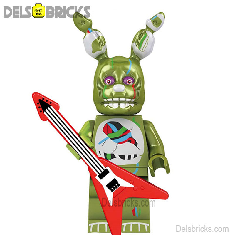 Spring Bonnie Five Nights At Freddys Lego Minifigures custom toys