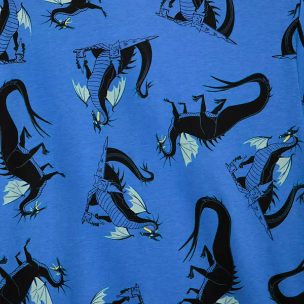Disney Parks Maleficent Dragon All Over Print Shirt - Adult