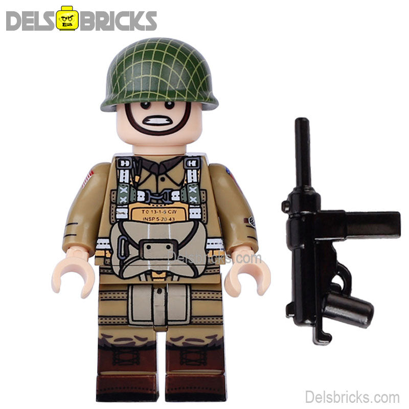 World War 2 American Soldier Custom Lego Star Wars Minifigures Toys