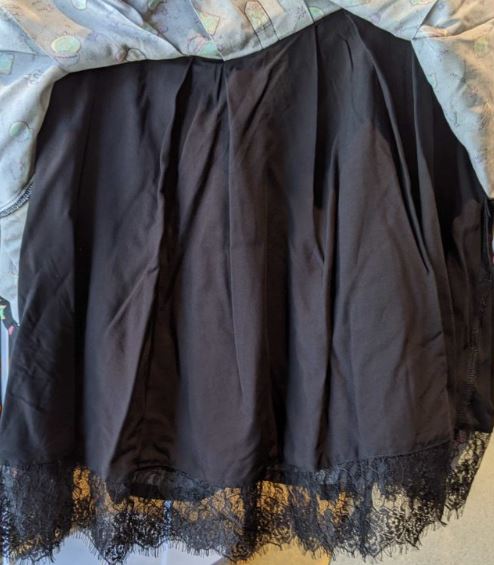 Disney Her Universe Hocus Pocus Zip-Up Lace Ruffle Skirt