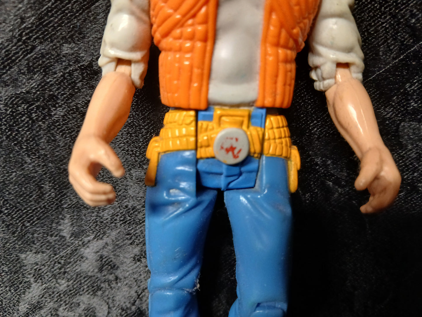 Chuck Norris Karate Kommandos Action Figure Somersault 1986 Kenner No 28300 LOOSE!