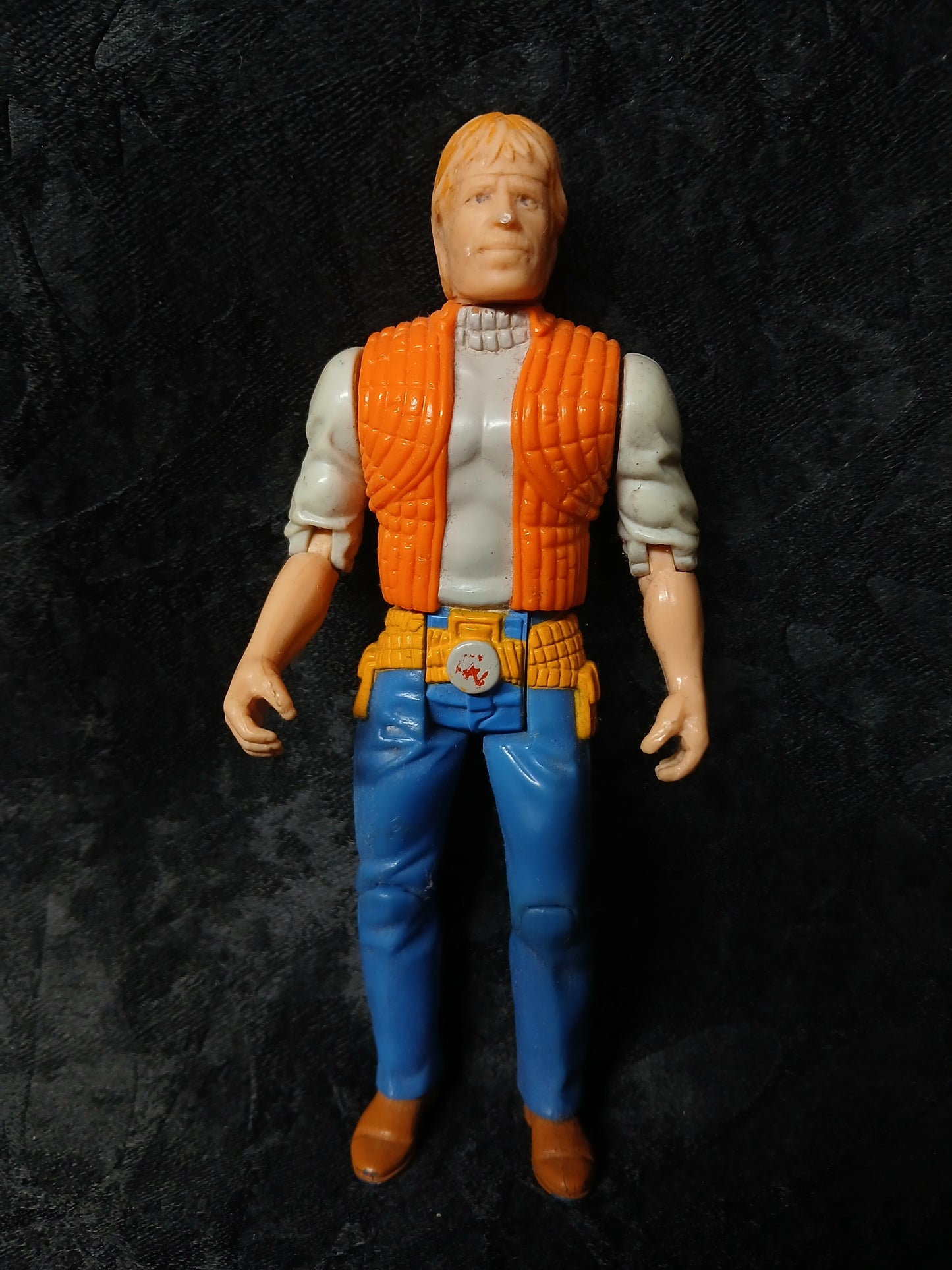 Chuck Norris Karate Kommandos Action Figure Somersault 1986 Kenner No 28300 LOOSE!