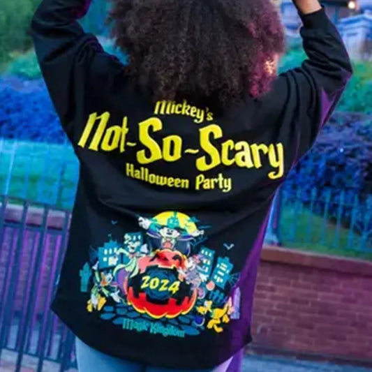 Disney World Mickey's Not So Scary Halloween Party 2024 Spirit Jersey Shirt