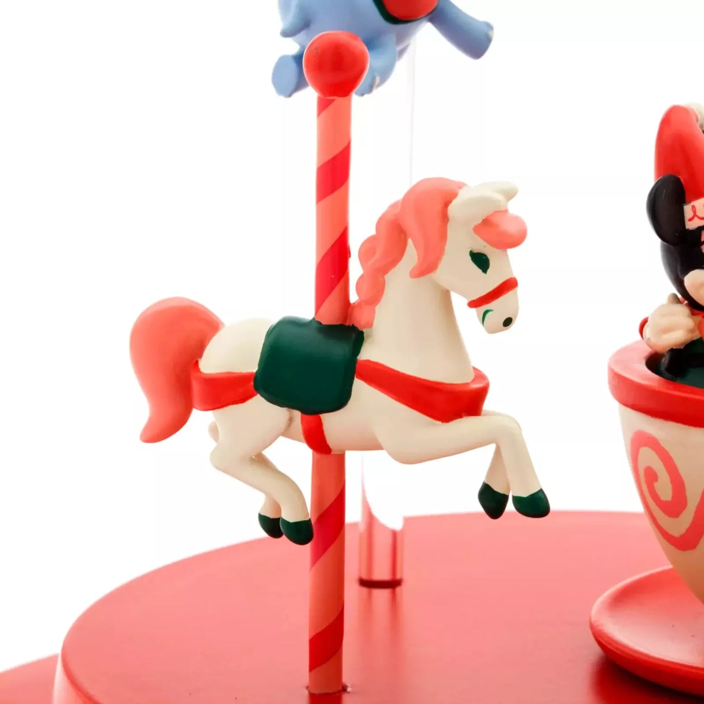 Disney Mickey and Minnie Mouse Monorail Holiday Musical Figure Christmas