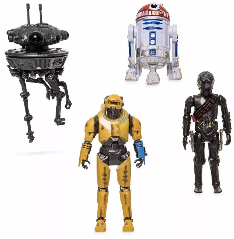 Disney Star Wars Droid Factory Depot Obi-Wan Kenobi Droid Set R3-T2 NED-B 1-JAC