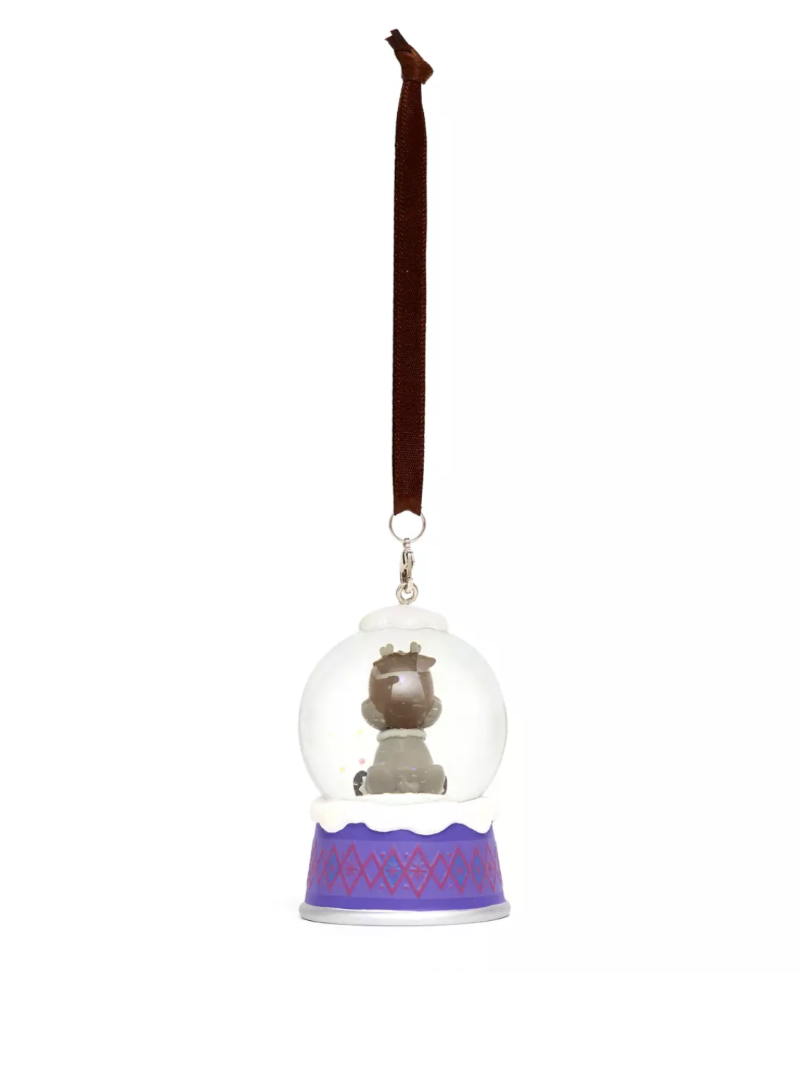 Disney Frozen Sven Snow Globe Christmas Tree Ornament