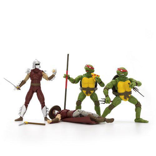 SDCC 2022 BST AXN Teenage Mutant Ninja Turtles Set 2 Classic Comic 5-Inch 4-pack Action Figures PX