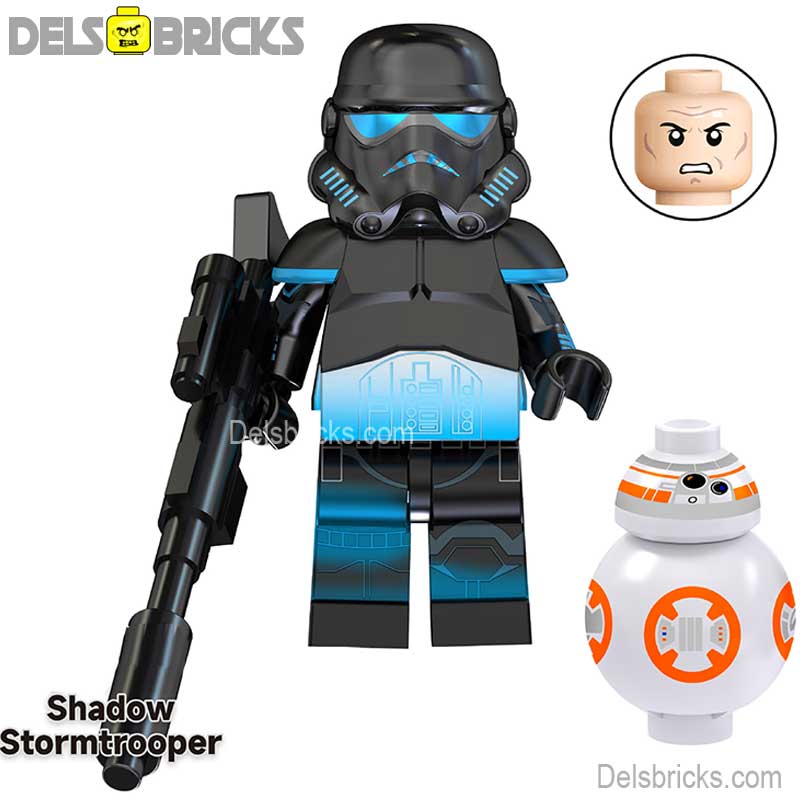 Elite Shadow Stormtrooper Lego Star Wars Minifigures Custom Toys