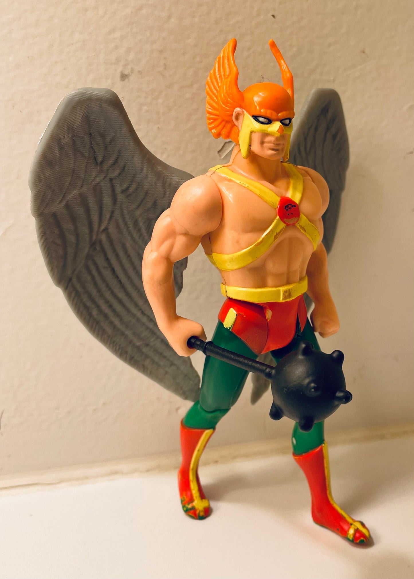 Vintage Kenner DC Super Powers Hawkman Wings & Mace 1984 Repro Part 1985 1986