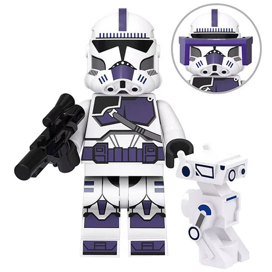 187th Legion Clone Trooper Star Wars Lego Minifigures Custom Toys 3
