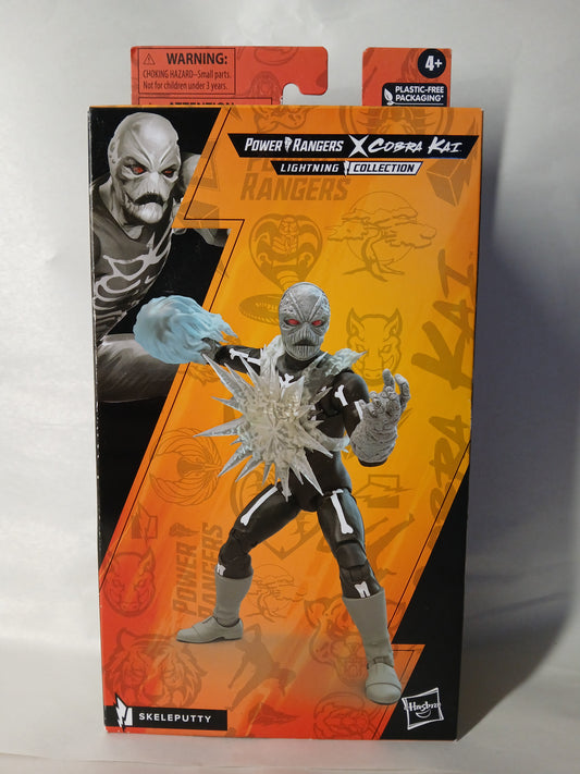 Power Rangers And Cobrai Kai Lightning Collection Morphed Skeleputty