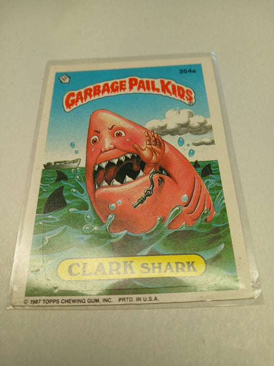 Garbage Pail Kids Topps 1987 Clark Shark #354a
