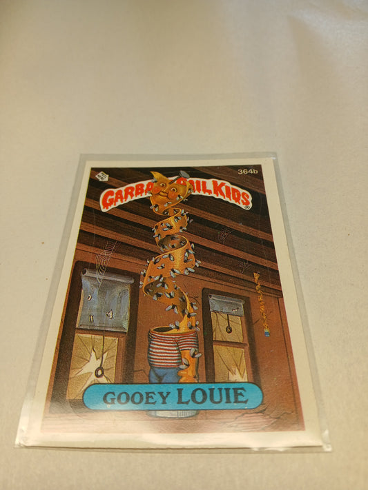 Garbage Pail Kids Topps 1987 Gooey Louie #364b