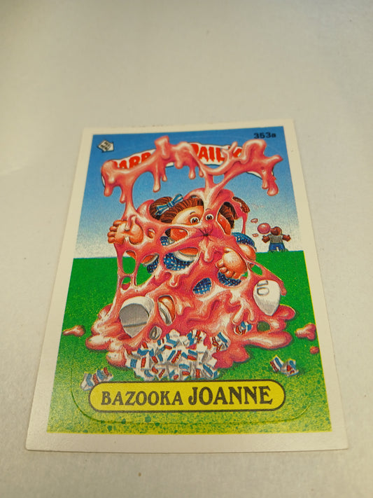 Garbage Pail Kids Topps 1987 Bazooka Joanne #353s