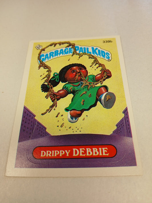 Garbage Pail Kids Topps 1987 Drippy Debbie #339b