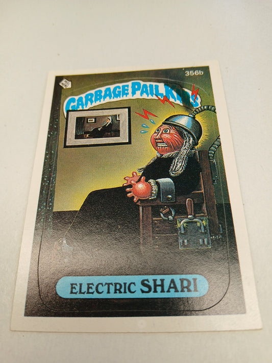Garbage Pail Kids Topps 1987 Electric Shari #356b