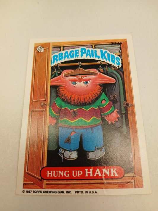 Garbage Pail Kids Topps 1987 Hung Up Hank #303a