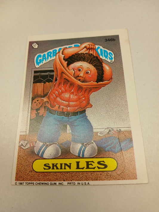 Garbage Pail Kids Topps 1987 Skin Les #346b