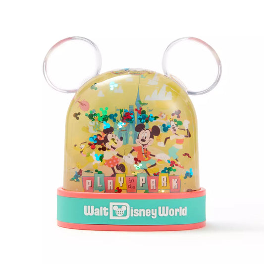 Disney Snow Globe Walt Disney World Mickey Mouse & Friends Play in the Park