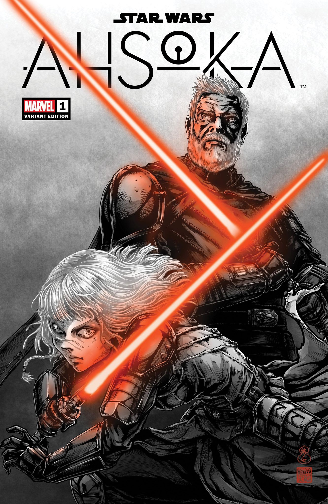 STAR WARS AHSOKA #1 | TAKASHI OKAZAKI LIMITED EDITION