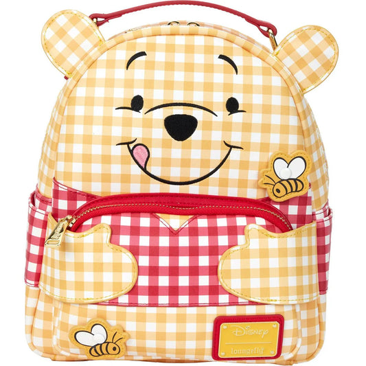 Loungefly Disney Winnie the Pooh Gingham Mini Backpack