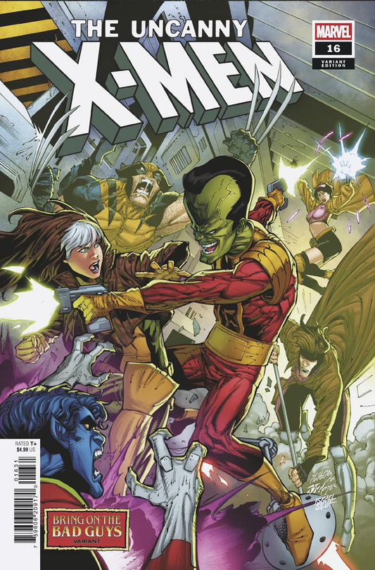 Uncanny X-Men #16 Netho Diaz Bring On The Bad Guys Variant