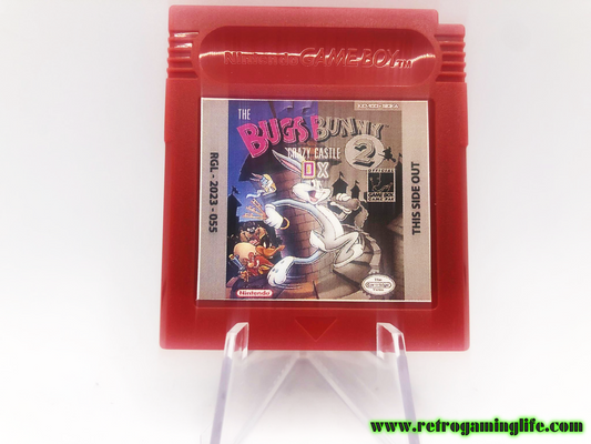 Bugs Bunny Crazy Castle 2 DX Repro Gameboy Game Cart