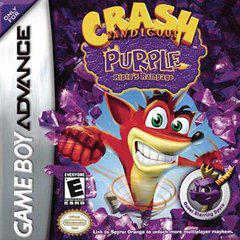 Crash Bandicoot Purple - Nintendo GameBoy Advance