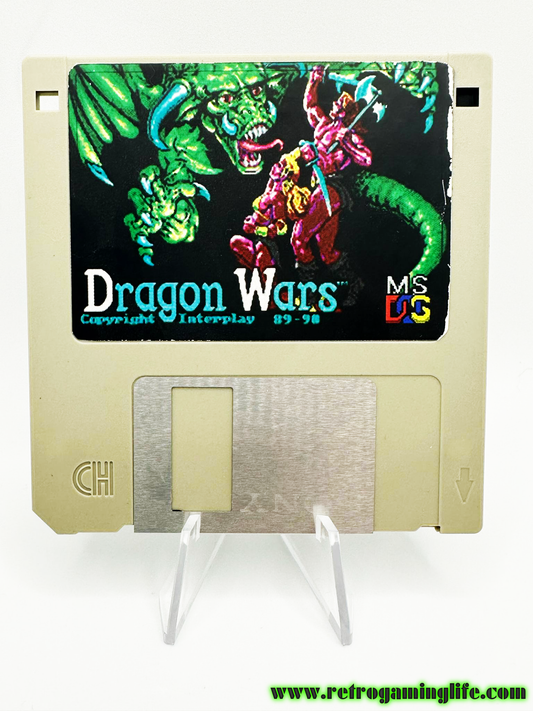Dragon Wars Repro Floppy PC Game