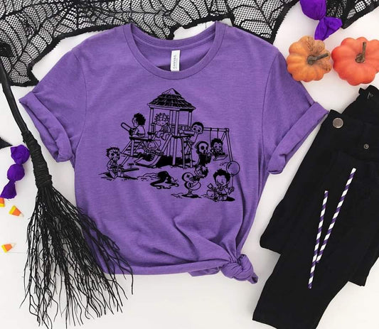 Cute But Spooky Horror Playhouse Tee - Unisex Shirt