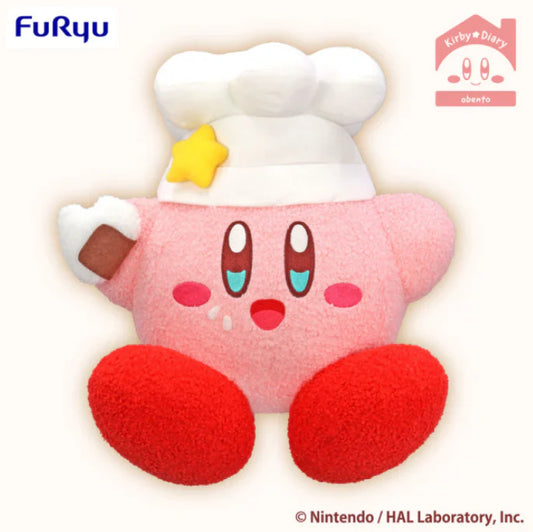 Kirby of the Stars Kirby Diary obento BIG Plush Cook, 13.8"