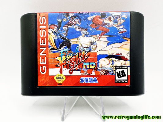 Final Fight MD Demo Sega Genesis Video Game Cart