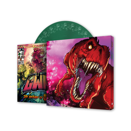 GWAR: 'The Return of Gor Gor' Deluxe Comic Book + Vinyl LP (Limited Edition Evergreen)