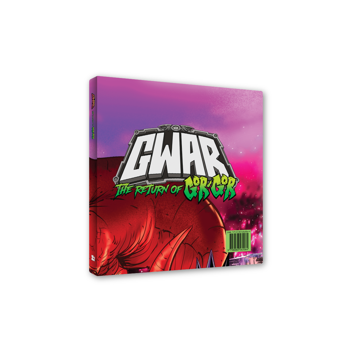 GWAR: 'The Return of Gor Gor' Signed Platinum Edition Comic Book + Vinyl LP (Limited Edition Fruit Punch)