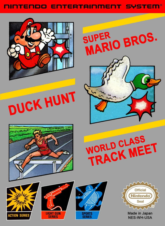 Super Mario Bros. + Duck Hunt + Track Meet | NES