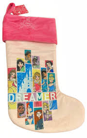 Disney Parks Princesses Dreamer Pink Christmas Stocking