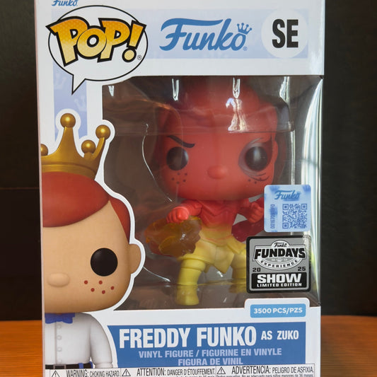 Funko Fundays Experience 2025: Pop! Originals Nickelodeon's Avatar the Last Airbender Freddy Funko as Zuko () LE3500