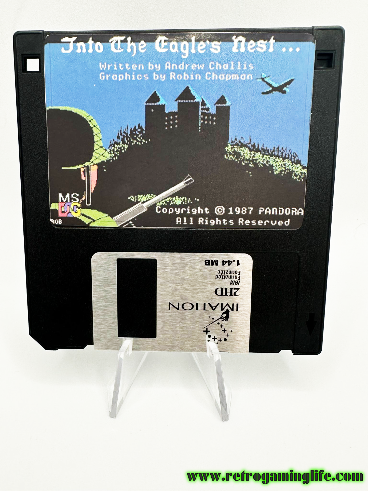 Into the Eagle's Nest Repro Floppy PC Game