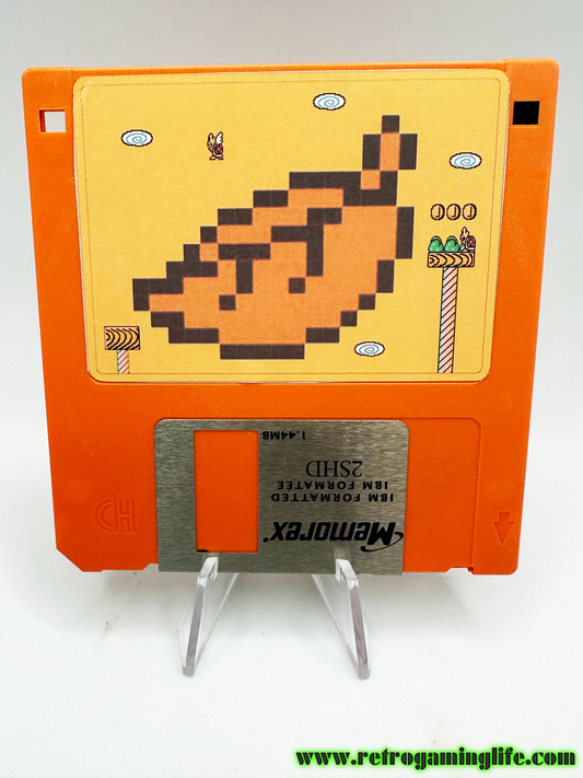 Super Mario Bros 3 Super Leaf Floppy Repro