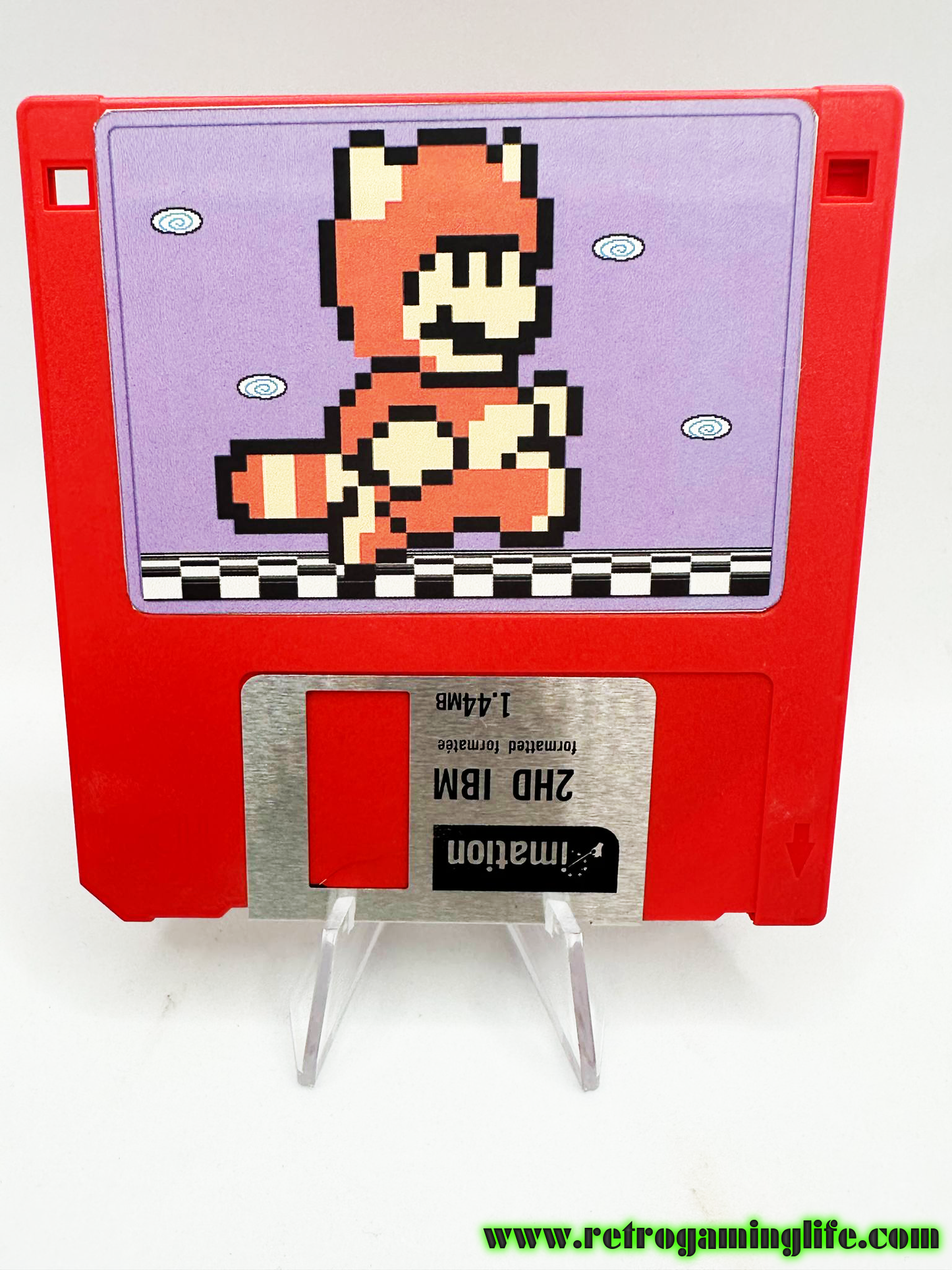 Mario in Tanooki Suit Repro Floppy PC