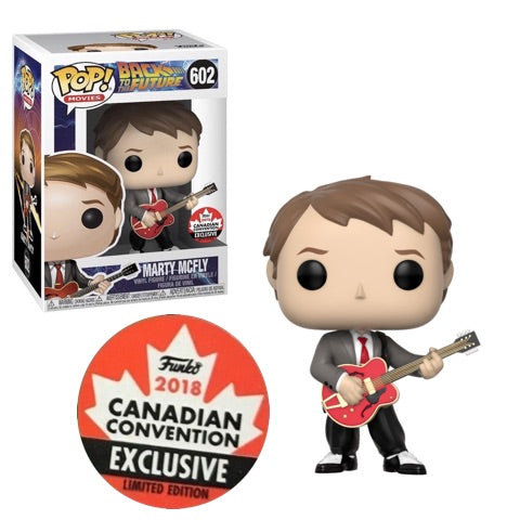 Funko POP! Marty McFly With Guitar (Canadian Convention Exclusive) #602