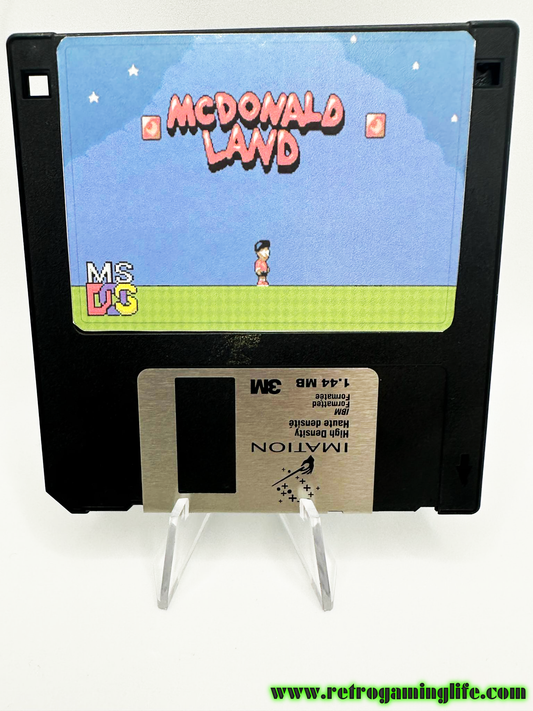 Mcdonald Land Repro Floppy PC Game