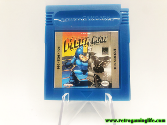 Mega Man Dr Wily's Revenge DX Repro Gameboy Game Cart