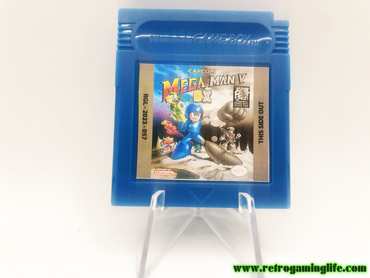 Mega Man V DX Repro Gameboy Game Cart