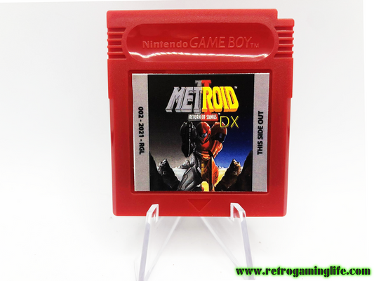 Metroid 2 DX Gameboy Color Reproduction Video Game Cart