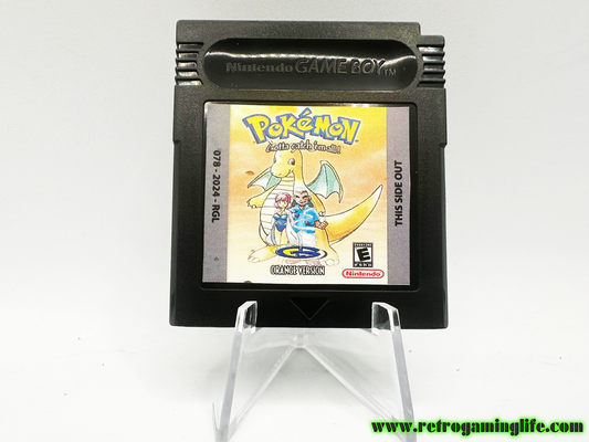 Pokemon Orange Version Reproduction Gameboy Boy Color Game Cart