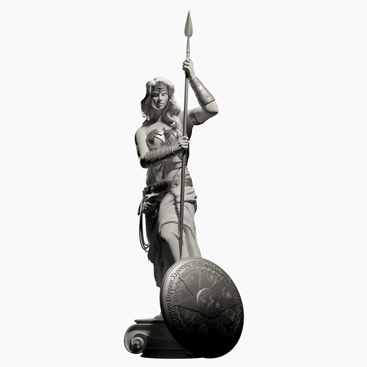Wonder Woman: Princess of Themyscira Statue — Silver Edition