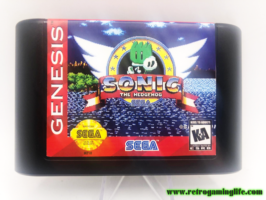 Quaver in Sonic the Hedgehog Sega Genesis Repro Game Cart